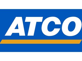 A prominent Alberta company has agreed to pay $3 million in fines for misleading the province's utilities watchdog about its costs in two separate projects. The ATCO logo is seen in this undated handout.