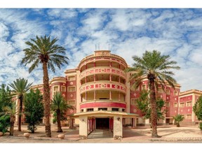 The Red Palace located in Saudi Arabia's capital of Riyadh