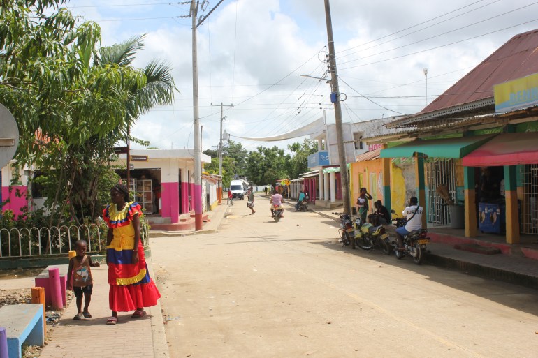 town square