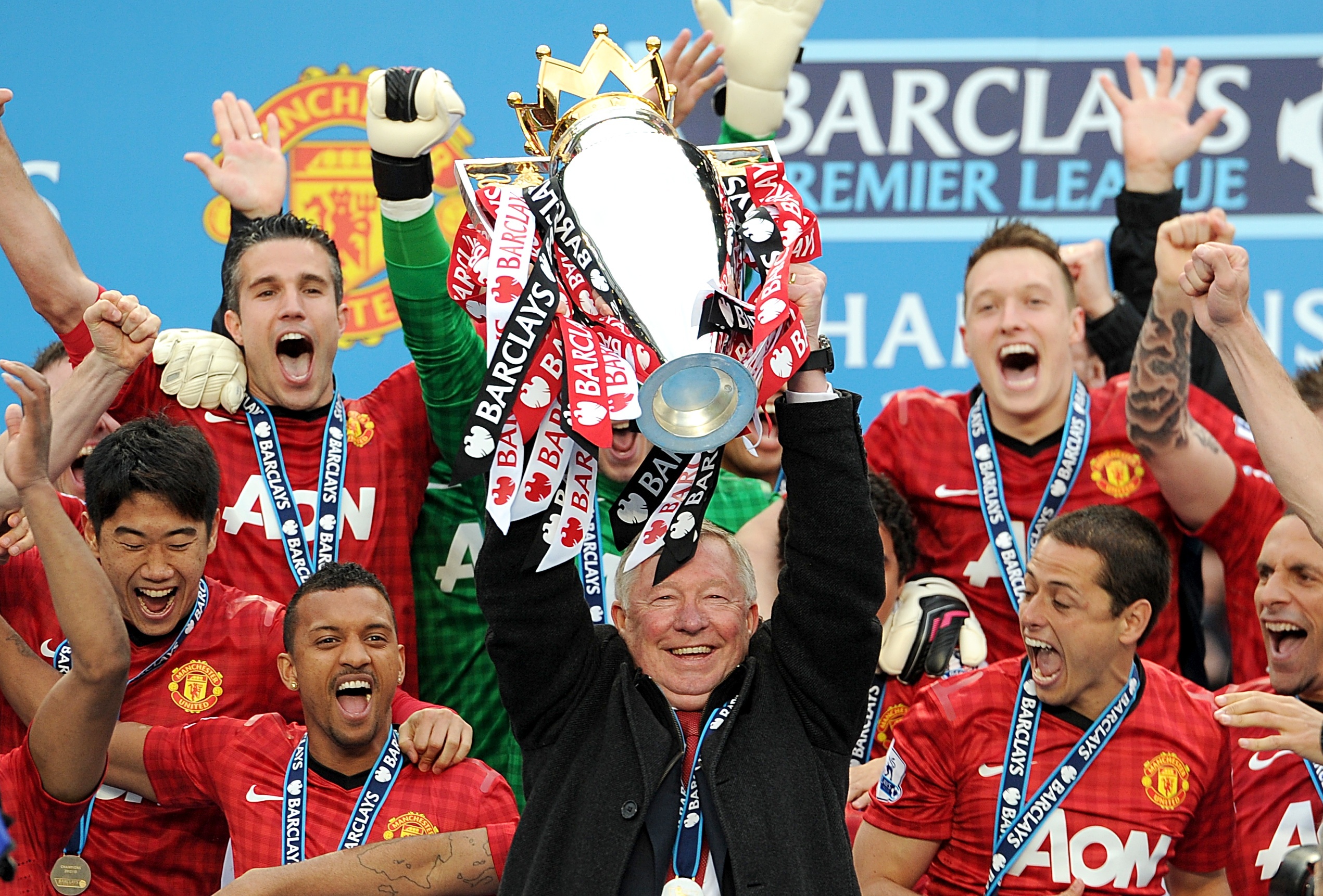 Man Utd haven't won the league since Fergie's farewell in 2013