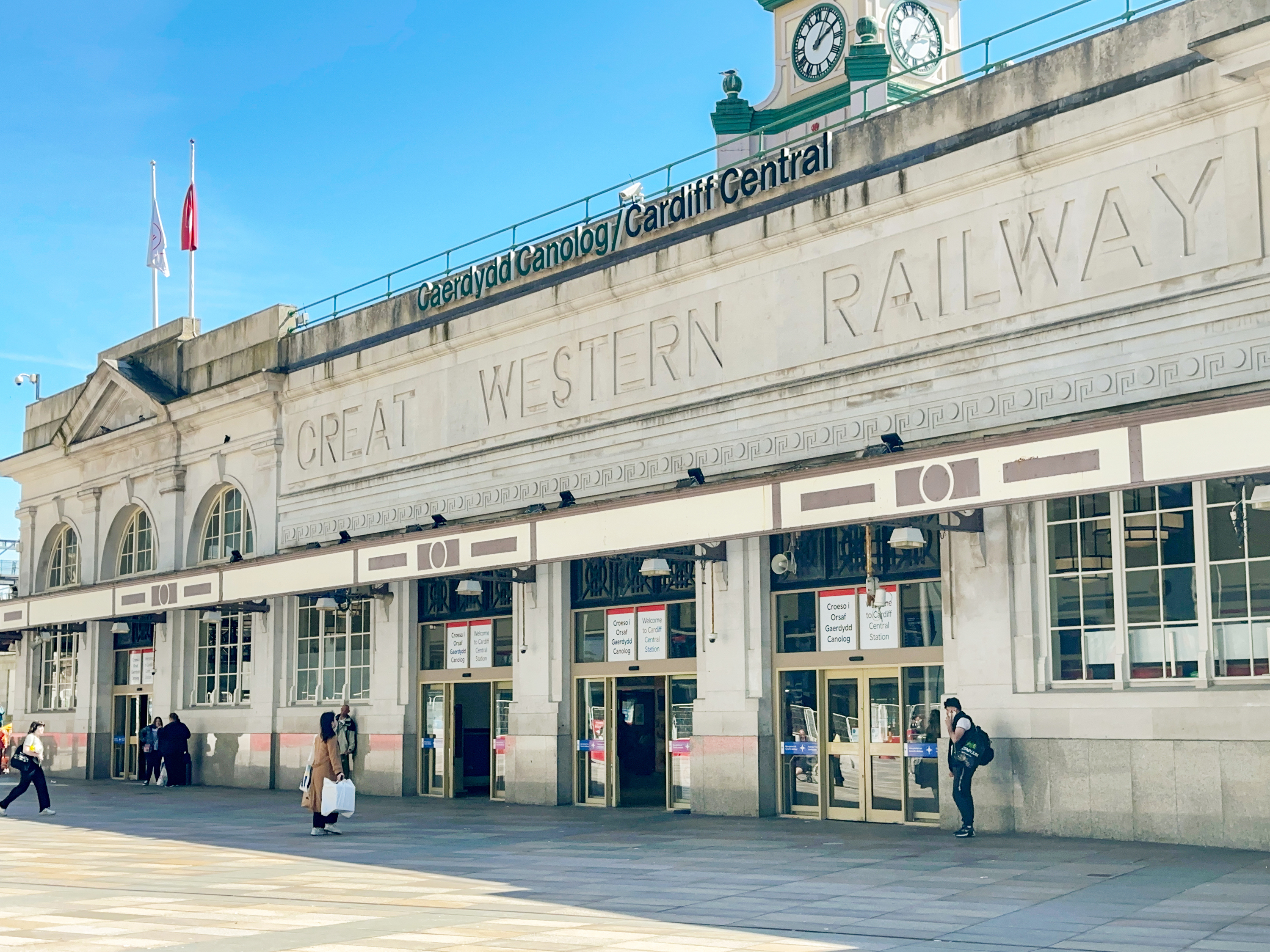 The stepfather of the youngster revealed the extraordinary moment he tried to confront him at a train station