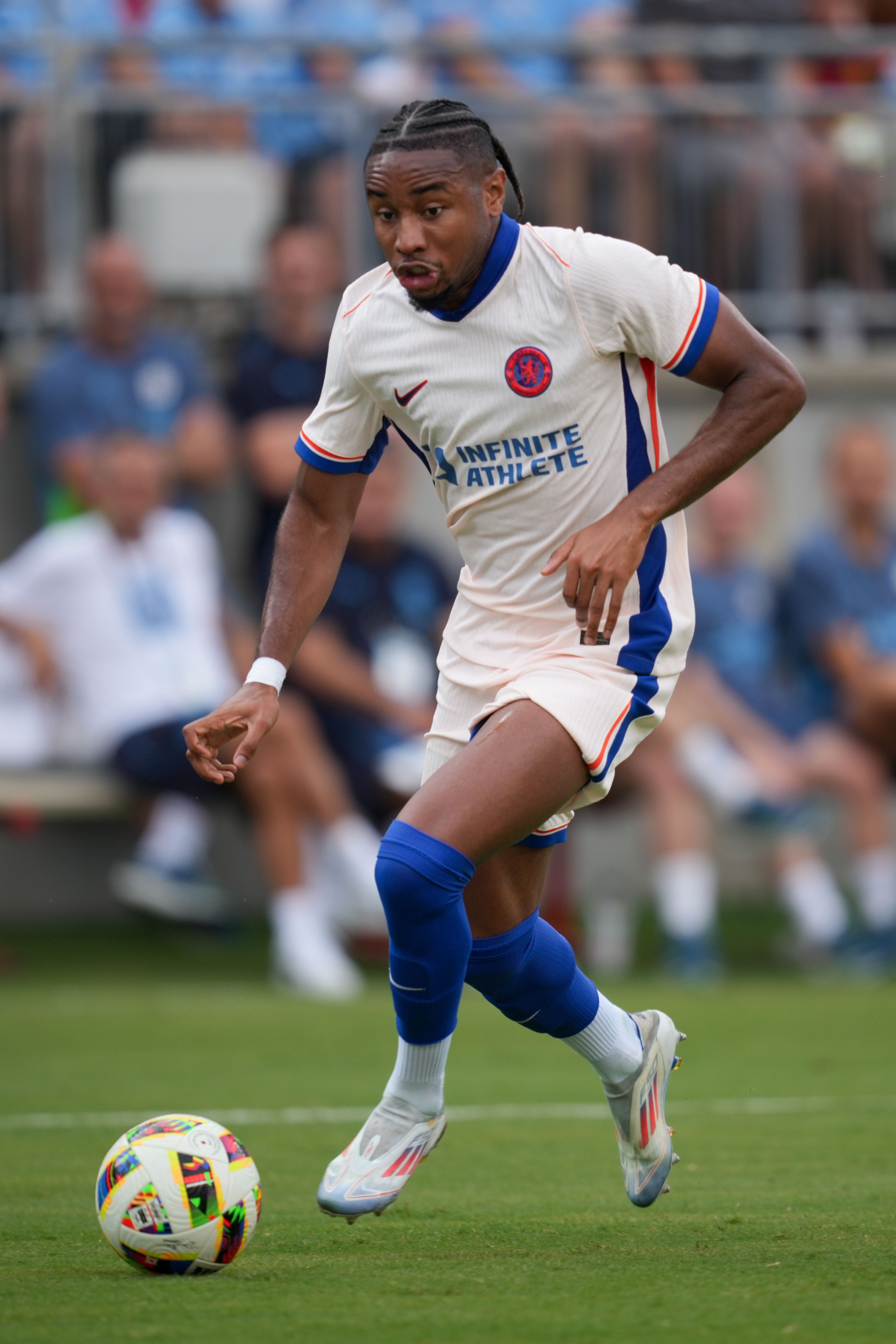 Christopher Nkunku led the line for Chelsea