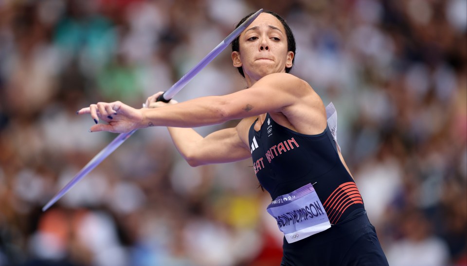 She threw a season's best in the javelin but it was still only good enough for 11th place