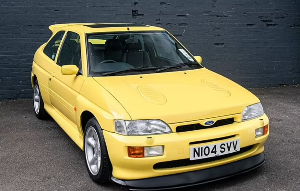 The car was specially made for the director of Cosworth