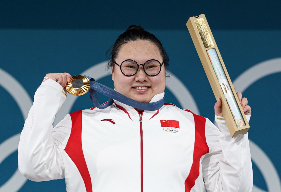 Li Wenwen's tactics certainly paid off as she won gold in Paris