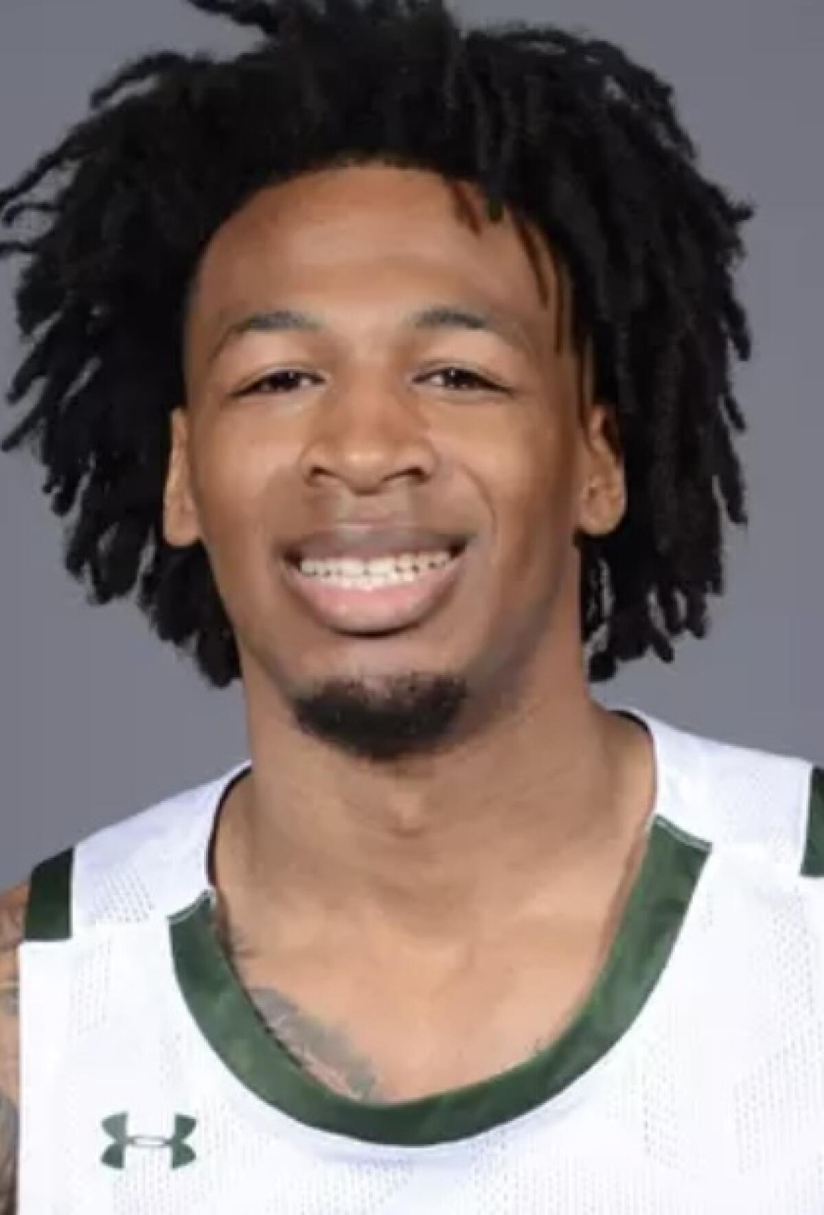 Former Orange Lutheran and Loyola Maryland basketball player KaVaughn Scott.