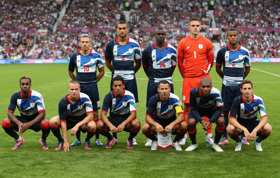 Giggs & Co were the first Team GB men's footballers at the Games since 1960