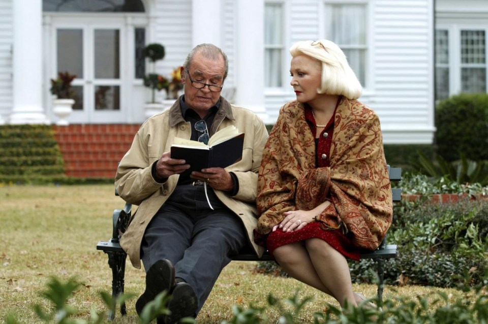 Fans will recall Gena Rowlands for her role as older Allie in The Notebook in 2004