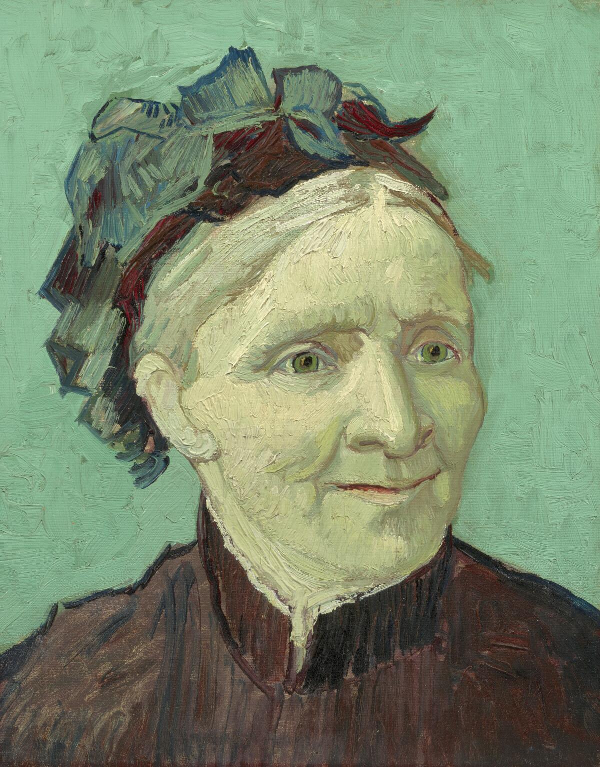 Vincent van Gogh's "Portrait of the Artist's Mother," oil on canvas,