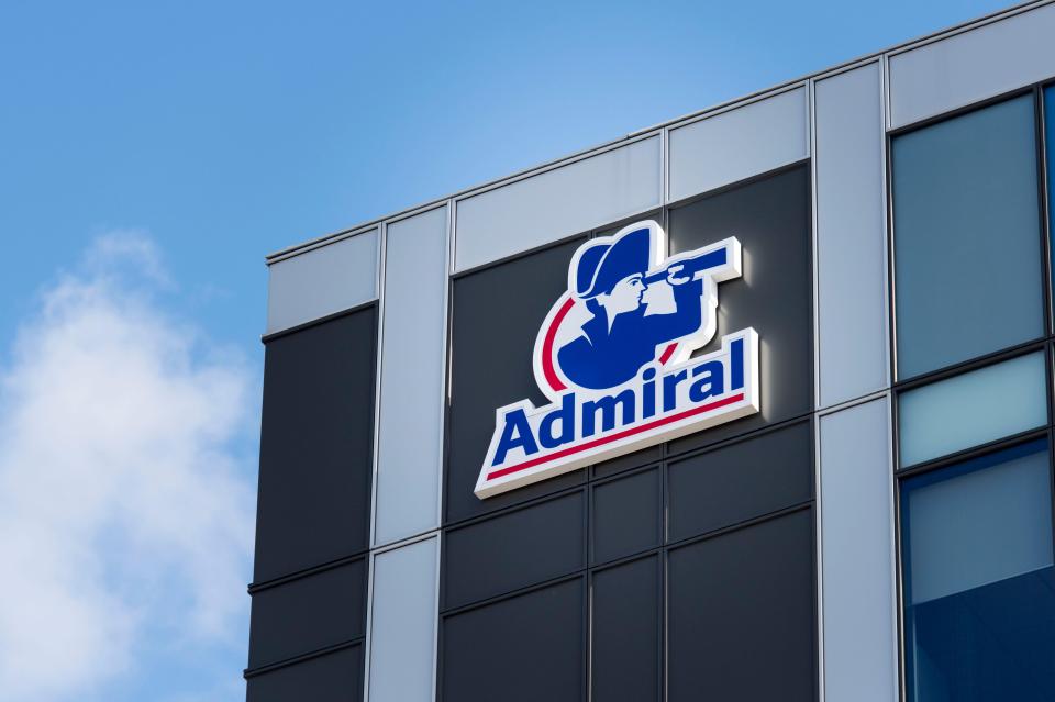 Insurance firm Admiral saw customer numbers jump 12 per cent this year