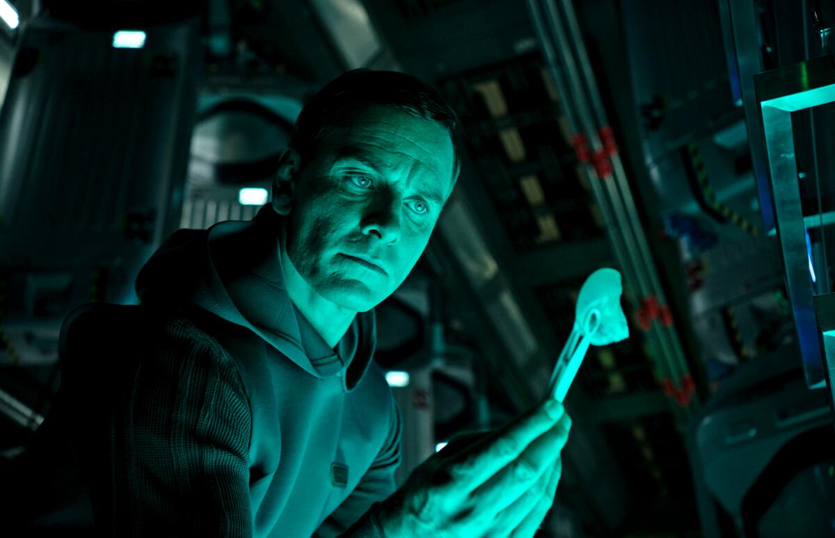 Michael Fassbender stars in "Alien: Covenant."