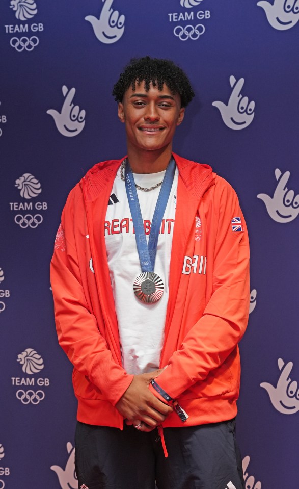 Taekwondo silver medallist Caden Cunningham