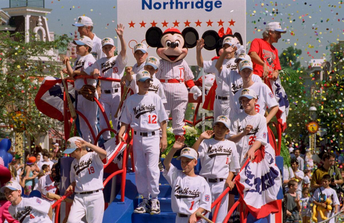 The Northridge Little League All Star team were honored with a ticker-tape parade