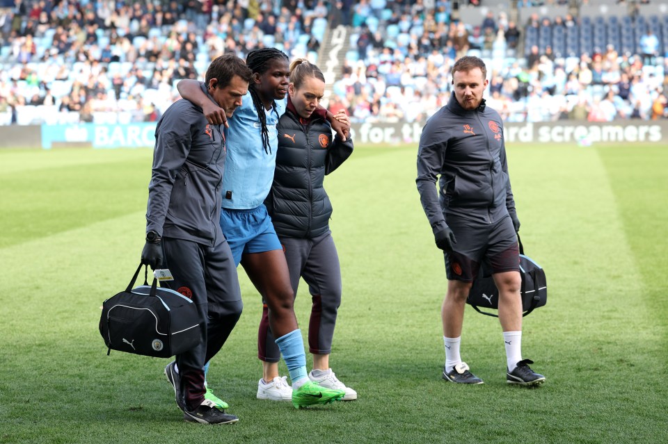 The City striker won last term's WSL Golden Boot despite sustaining a season-ending ankle injury