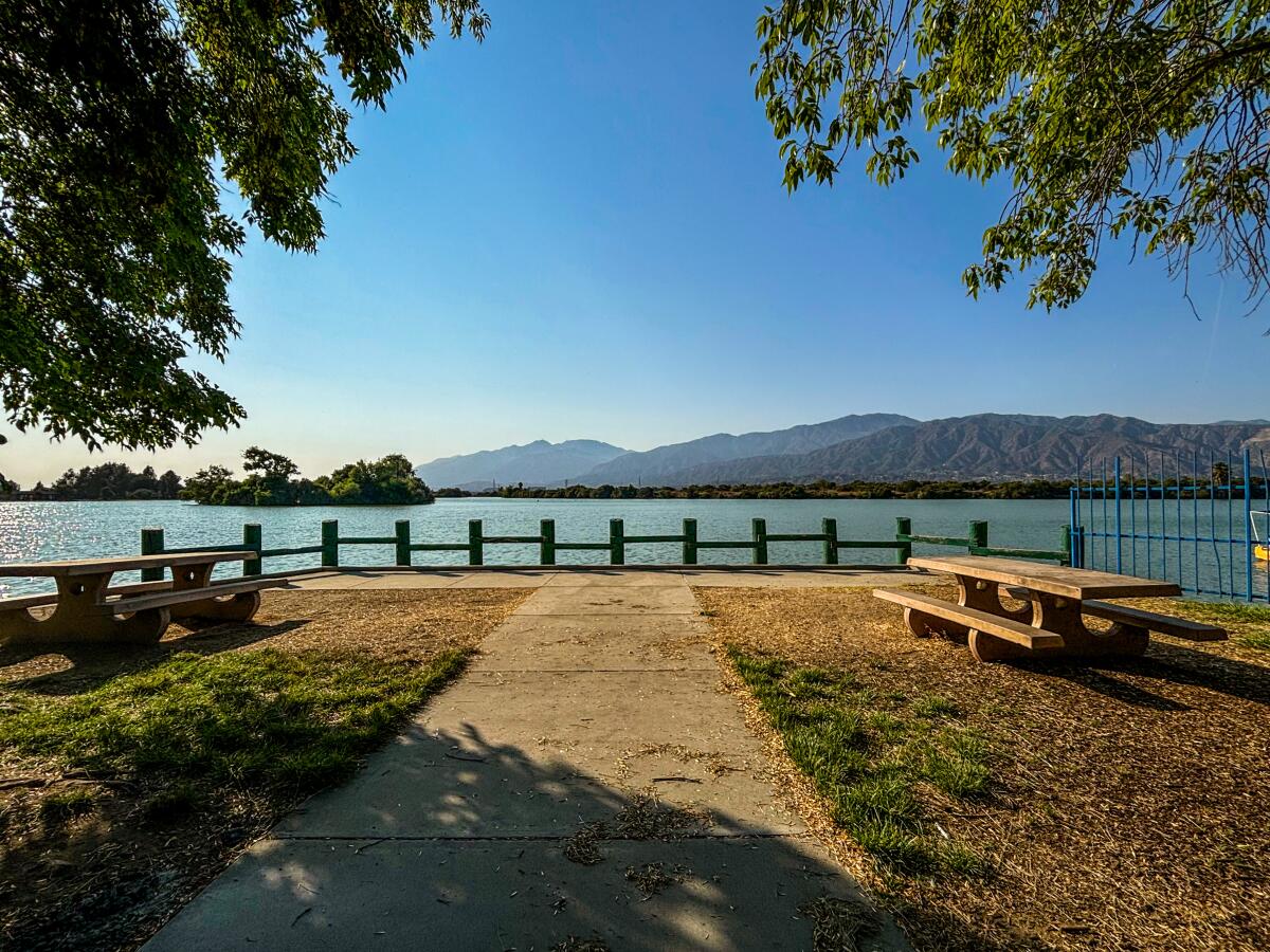 A view of Santa Fe Lake