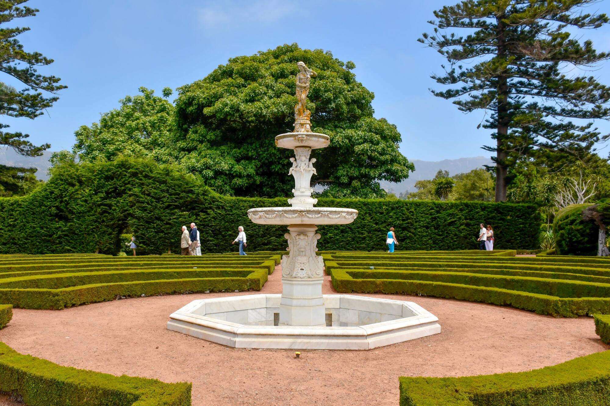 Grounds, Bellosguardo Estate, Santa Barbara.