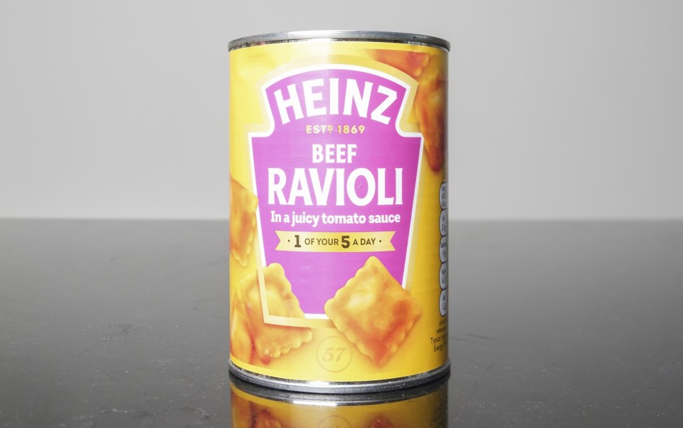 Heinz ravioli is just all about that amazing tomato sauce