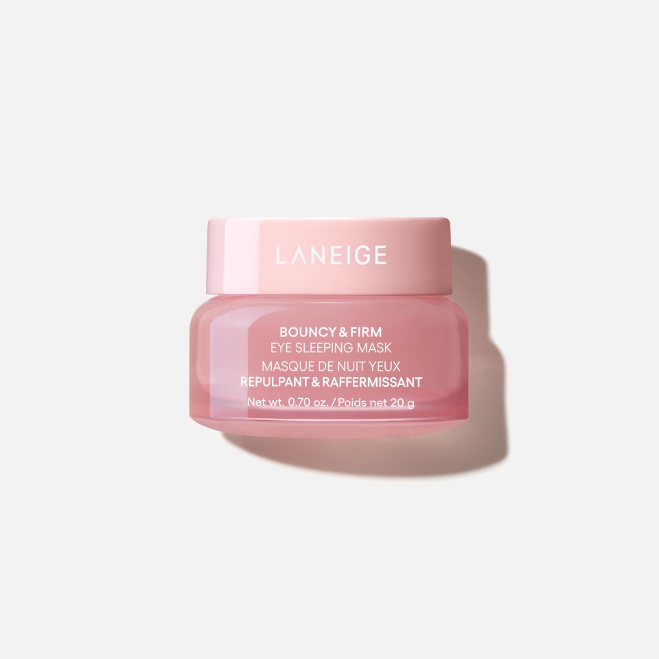 The Laneige Bouncy & Firm Eye Sleeping Mask has just been launched and is set for a sell-out