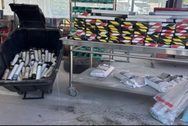 U.S Customs and Border Protection agents seized more than 1,000 pounds of fentanyl at the Lukeville, AZ crossing Wednesday. Photo courtesy of U.S. Border Patrol/X