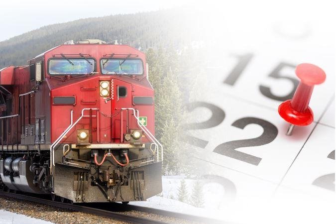 Canadian National Railway Co. and Canadian Pacific Kansas City Ltd. warned about 9,300 engineers, conductors and yard workers they will lock out employees at 12:01 a.m. Thursday unless they can reach new collective agreements with their employees. Photo by Teamsters Canada