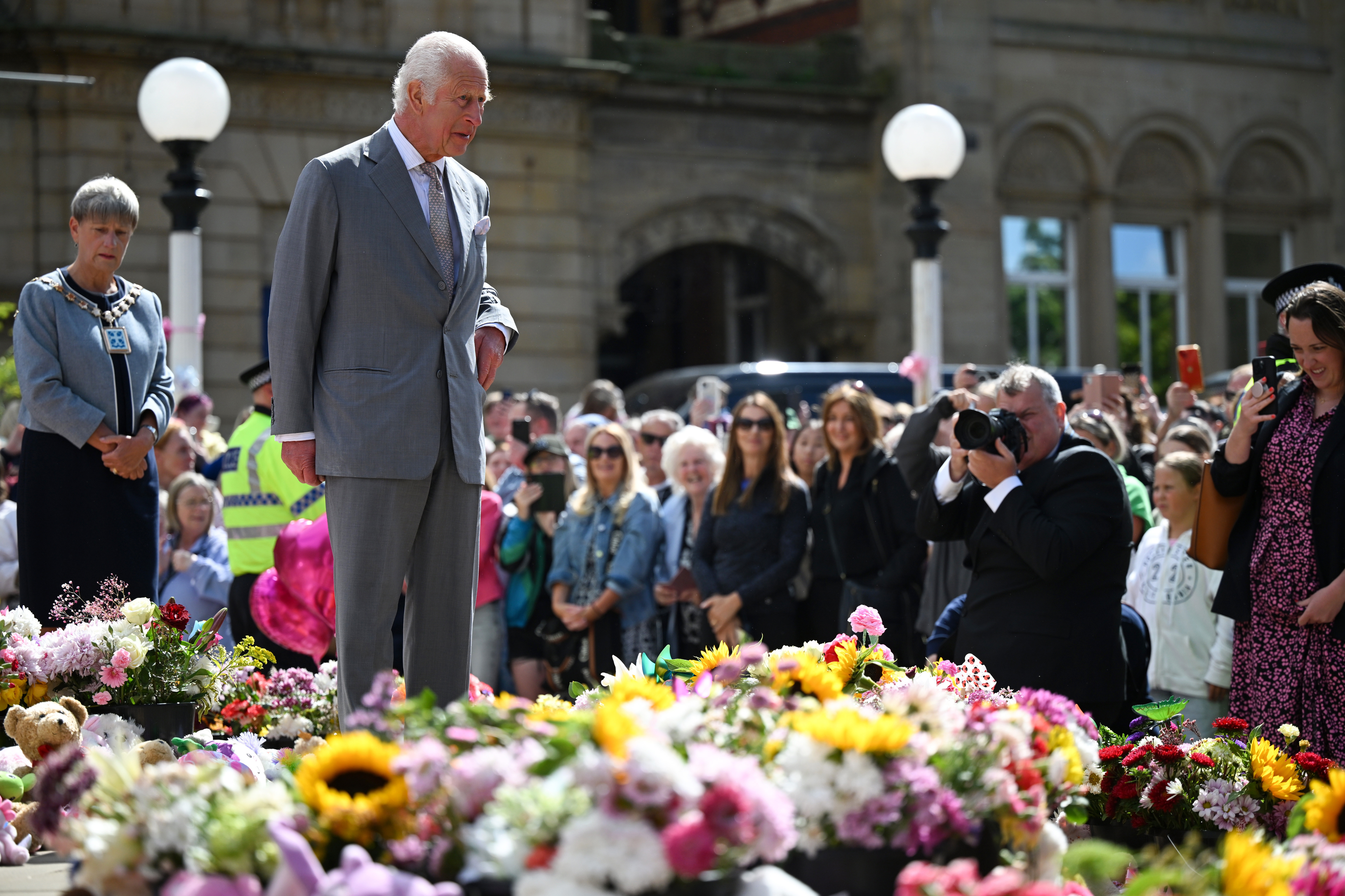 King Charles visited Southport to meet children who survived the horrific knife attack