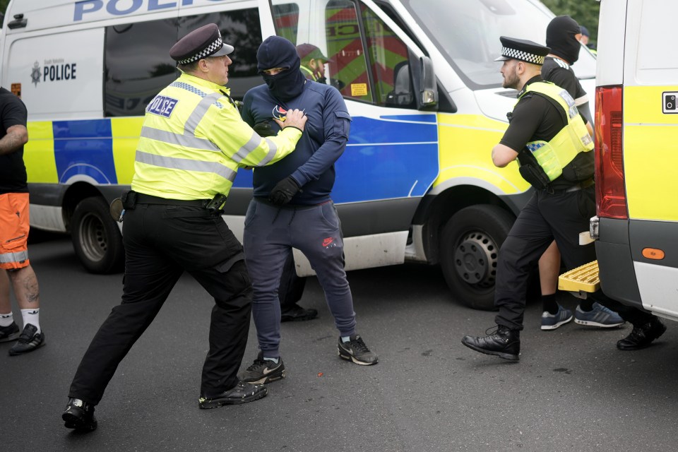 Face coverings at protests could be banned after thugs in balaclavas wreaked havoc on Britain’s streets