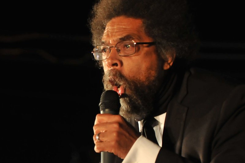 On Monday, U.S. District Judge Terrence Boyle granted an emergency injunction to direct the North Carolina State Board of Elections to certify Cornel West’s (seen in 2015 at a Bernie Sanders rally in Iowa) Justice for All political party and its place, along with West, on November’s ballot. File Photo by Steve Pope/UPI