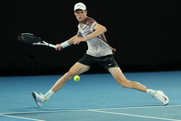 Tennis player Jannik Sinner.