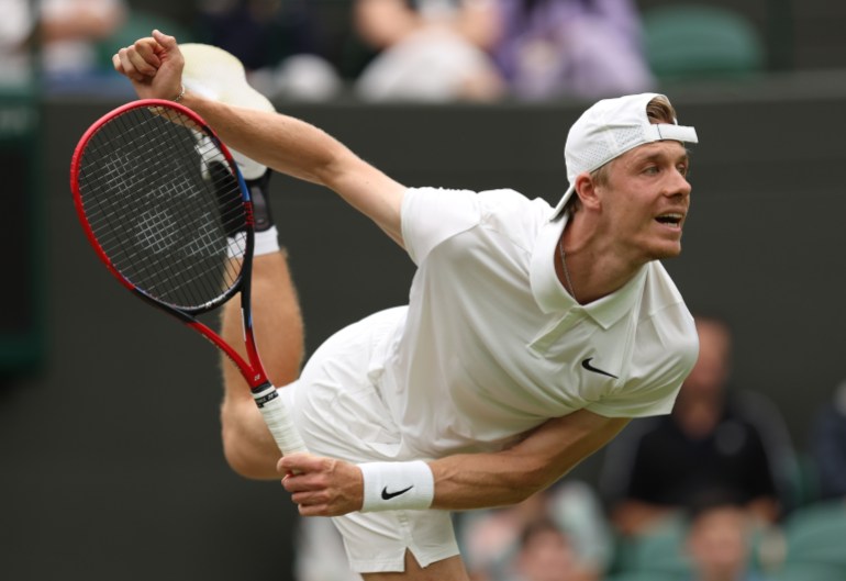 Tennis player Denis Shapovalov.