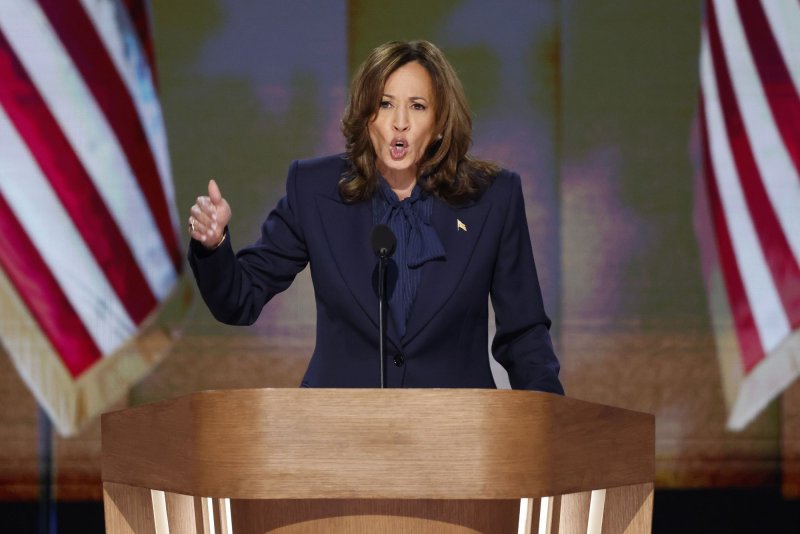 Vice President Kamala Harris will campaign in Georgia next week, just days after accepting the Democratic Party’s nomination. Photo by Tannen Maury/UPI