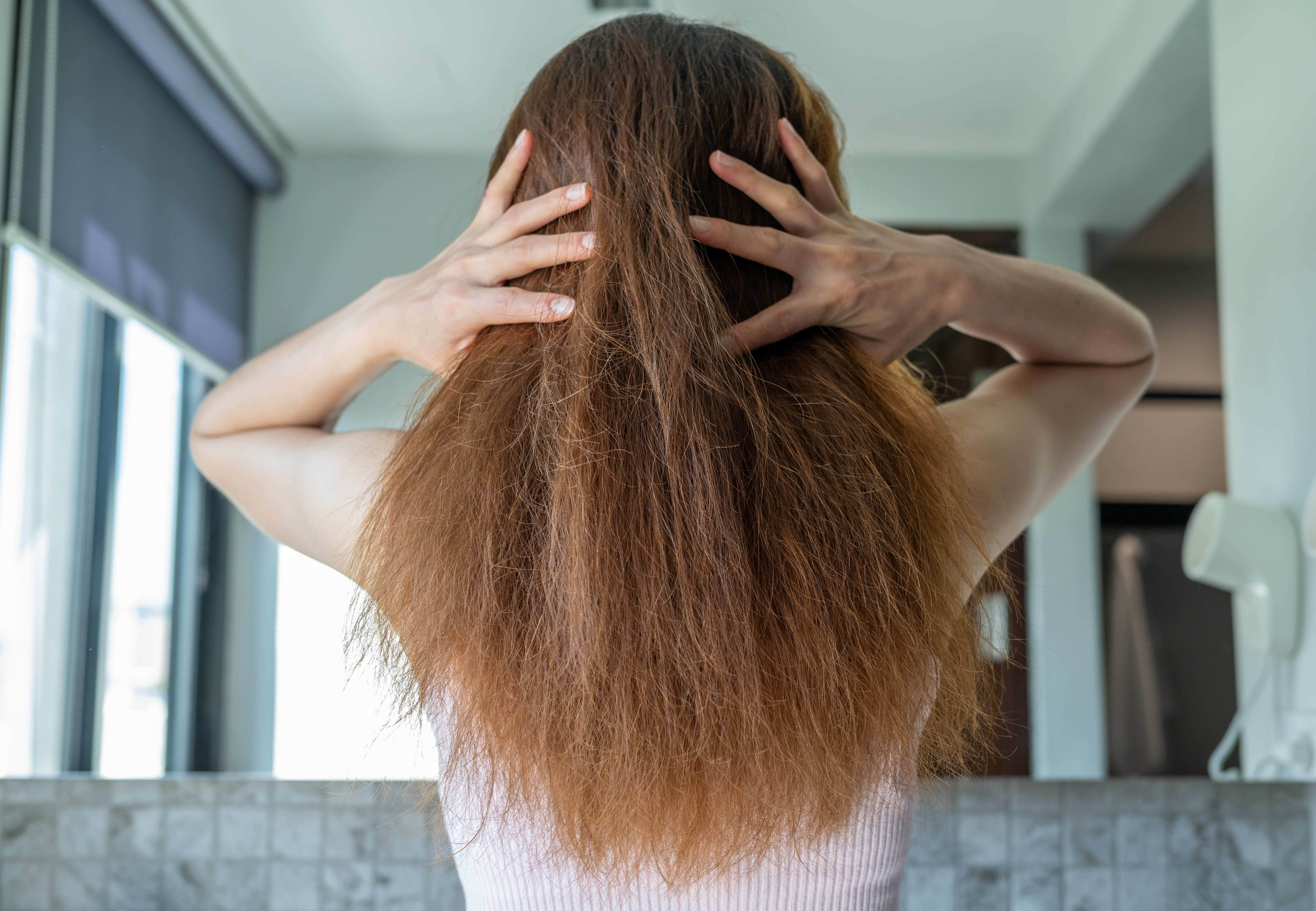 A Floridian revealed the common ingredient she avoids to prevent frizzy hair (stock photo)