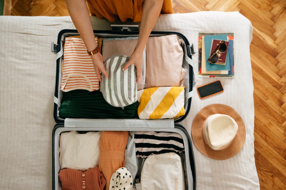 The easy packing method means you'll never need yo put luggage in the hold again