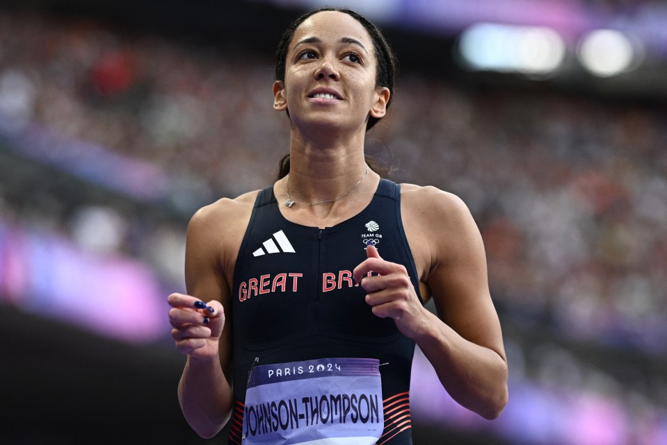 Katarina Johnson-Thompson claimed her first Olympic medal in the heptathlon