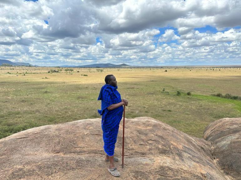 Joseph Oleshangay in Ngorongoro