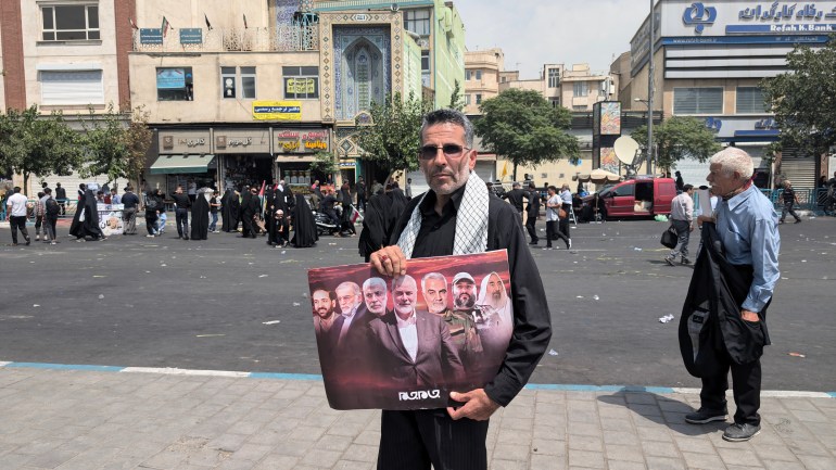 Ismail Haniyeh's funeral procession in Tehran