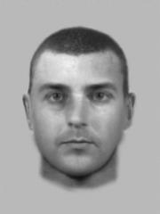 Police hunting rape suspect have released this e-fit