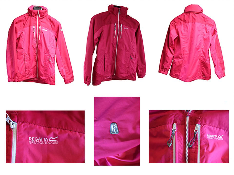 Cops also released 'replicated images' of the missing pink zip-up jacket she wore