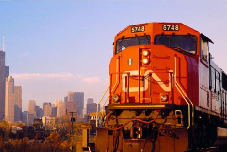 Canadian National and Canadian Pacific Kansas City might stop operations due to a labor dispute after midnight Thursday. Photo by the Canadian National Railway Company