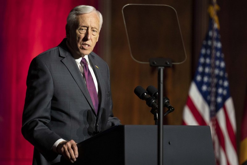 Rep. Steny Hoyer, a Democrat from Maryland, suffered a "mild ischemic stroke" over the weekend and has "no lingering symptoms," his office announced Tuesday. Hoyer, 85, is the former House majority leader and serves on the Appropriations Committee. File Photo by Sarah Silbiger/UPI