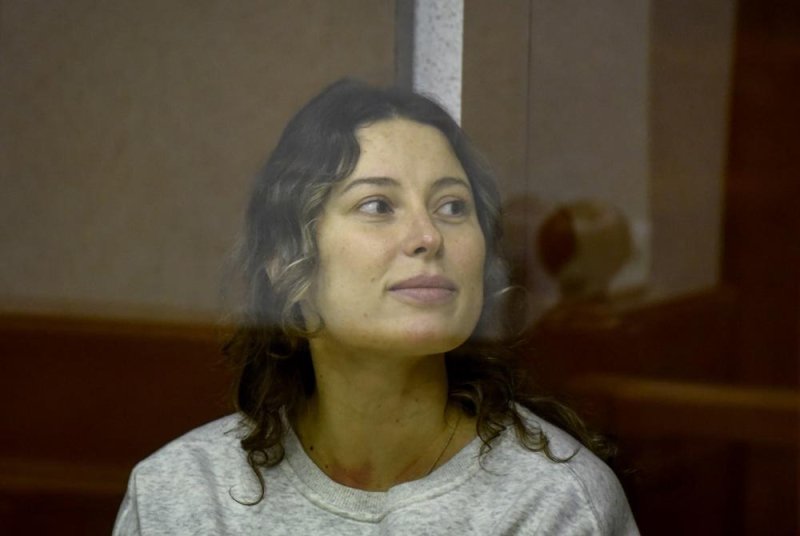 American-Russian ballerina Ksenia Karelina was sentenced to 12 years in prison in Russia on Thursday. Photo by Stringer/EPA-EFE