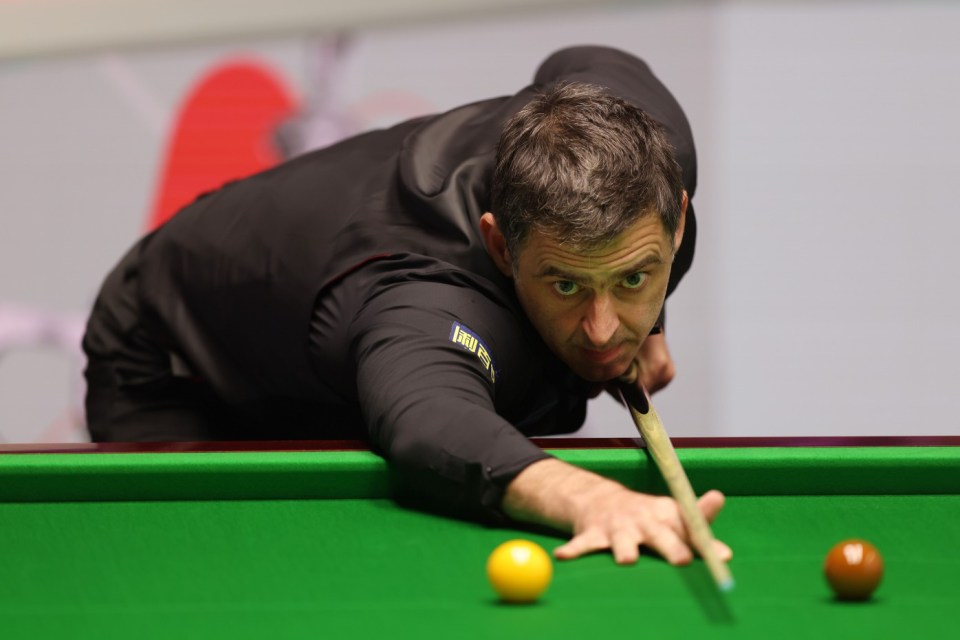 Ronnie O'Sullivan will be in action in Riyadh