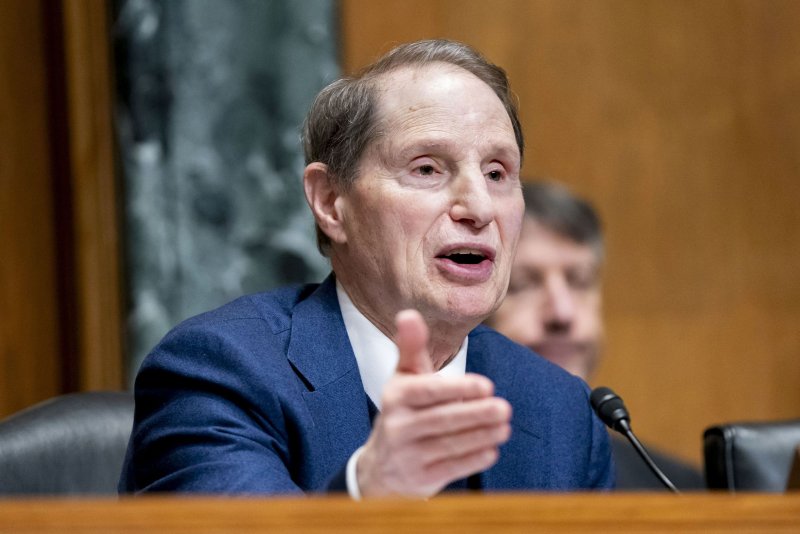 A bill expanding the Child Tax Credit co-authored by Senate Finance Committee Chairman Sen. Ron Wyden, D-Ore.. failed to advance out the chamber Thursday amid partisan bickering over remarks by GOP vice presidential hopeful J.D. Vance. File Photo by Bonnie Cash/UPI