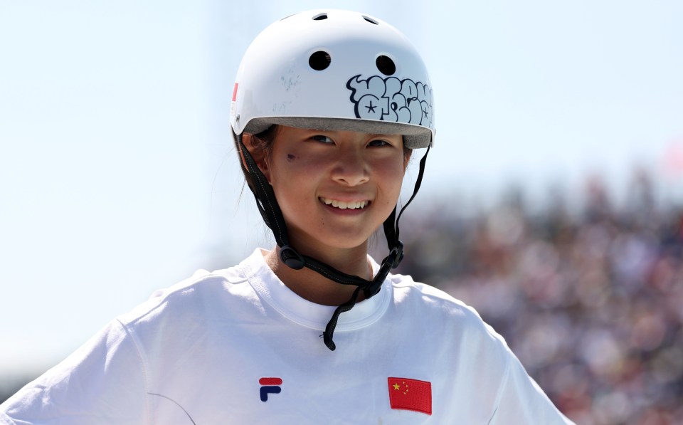 Zheng Haohao has made her Olympic debut shortly before her 12th birthday