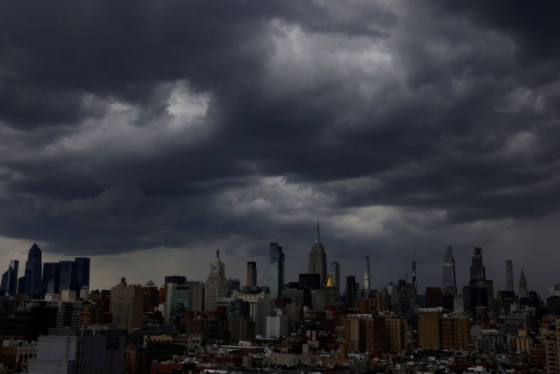 Possibly severe storms with damaging winds are forecast for Labor Day weekend across the Northeast, Ohio Valley, mid-Atlantic and Appalachians as millions of holiday travelers crowd the nation's airports. File Photo by John Angelillo/UPI