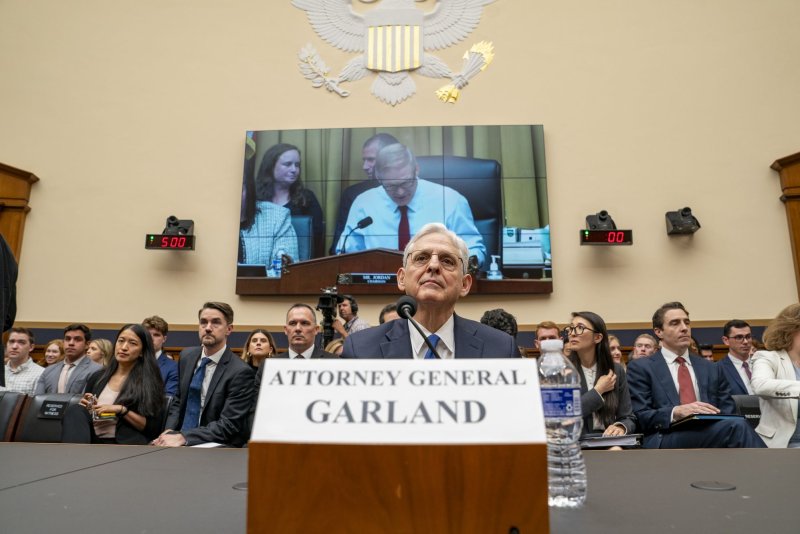 Attorney General Merrick Garland testifies before the House Judiciary Committee on June 4. Garland announced an anti-trust lawsuit against RealPage on Friday. File Photo by Ken Cedeno/UPI