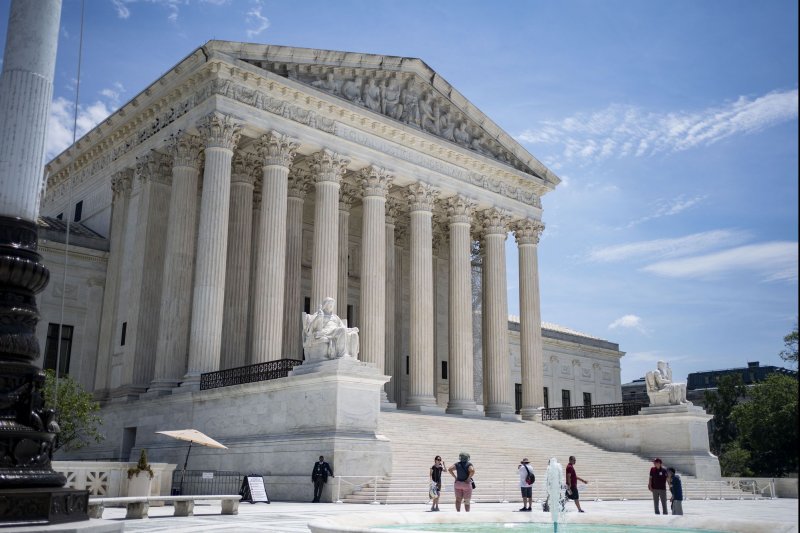 The U.S. Supreme Court on Friday denied a Department of Education request to enable partial enforcement of recent Title IX changes in 10 states while awaiting pending federal appellate court cases regarding their legality. File Photo by Bonnie Cash/UPI.