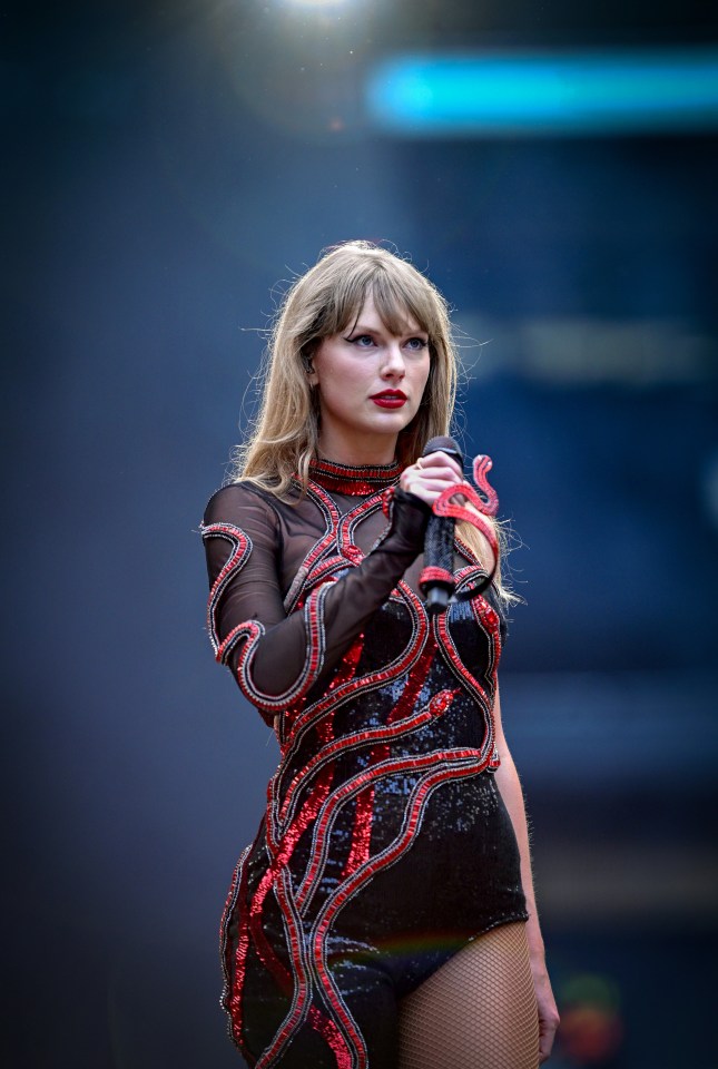 Taylor Swift performs in London in June. She returned to the city on Tuesday for the first time since a stabbing tragedy at a Swift-themed dance class in July