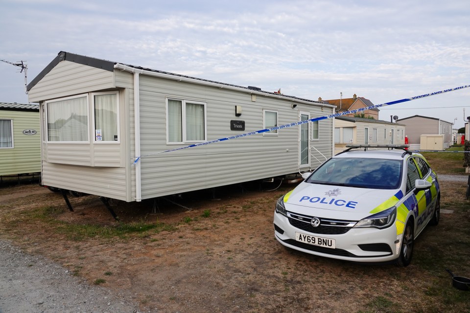 A man aged in his 20s was found dead in a holiday park