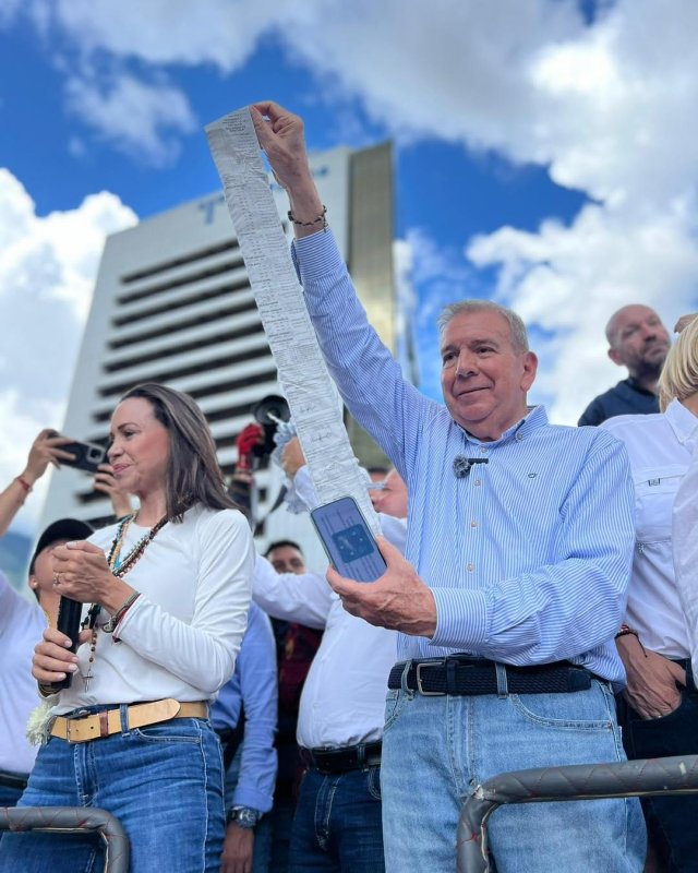 Venezuelan opposition candidate Edmundo González has said he has 80% of the tally sheets from Sunday's presidential election and they show that he bested the nation's authoritarian leader, Nicolas Maduro. Photo courtesy of Edumndo Gonzalez Urrutia/Facebook