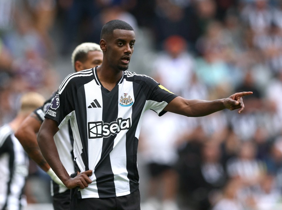 Alexander Isak is seen as a wonder boy in Newcastle